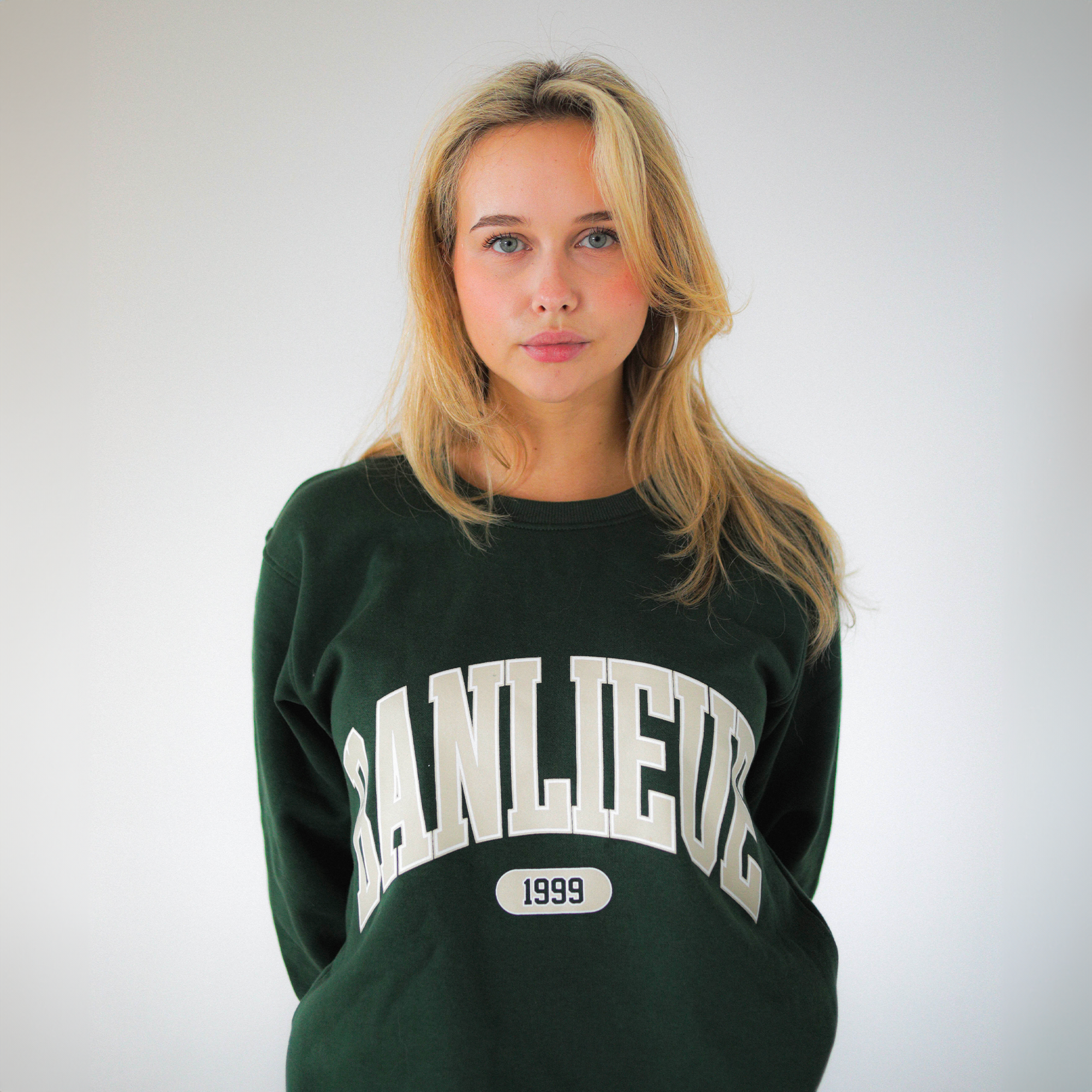 BANLIEUE CREWNECK VERT FORÊT