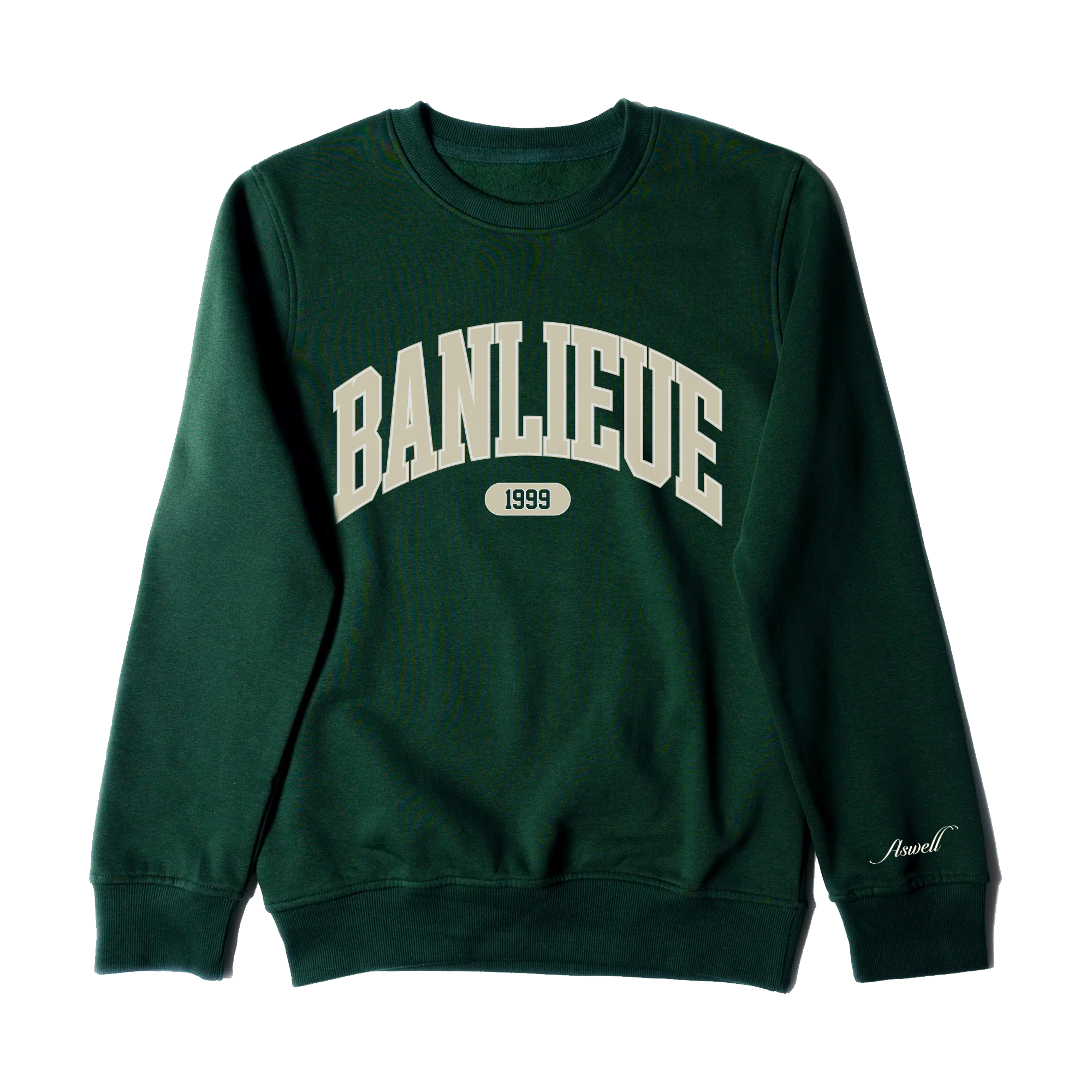 BANLIEUE CREWNECK VERT FORÊT
