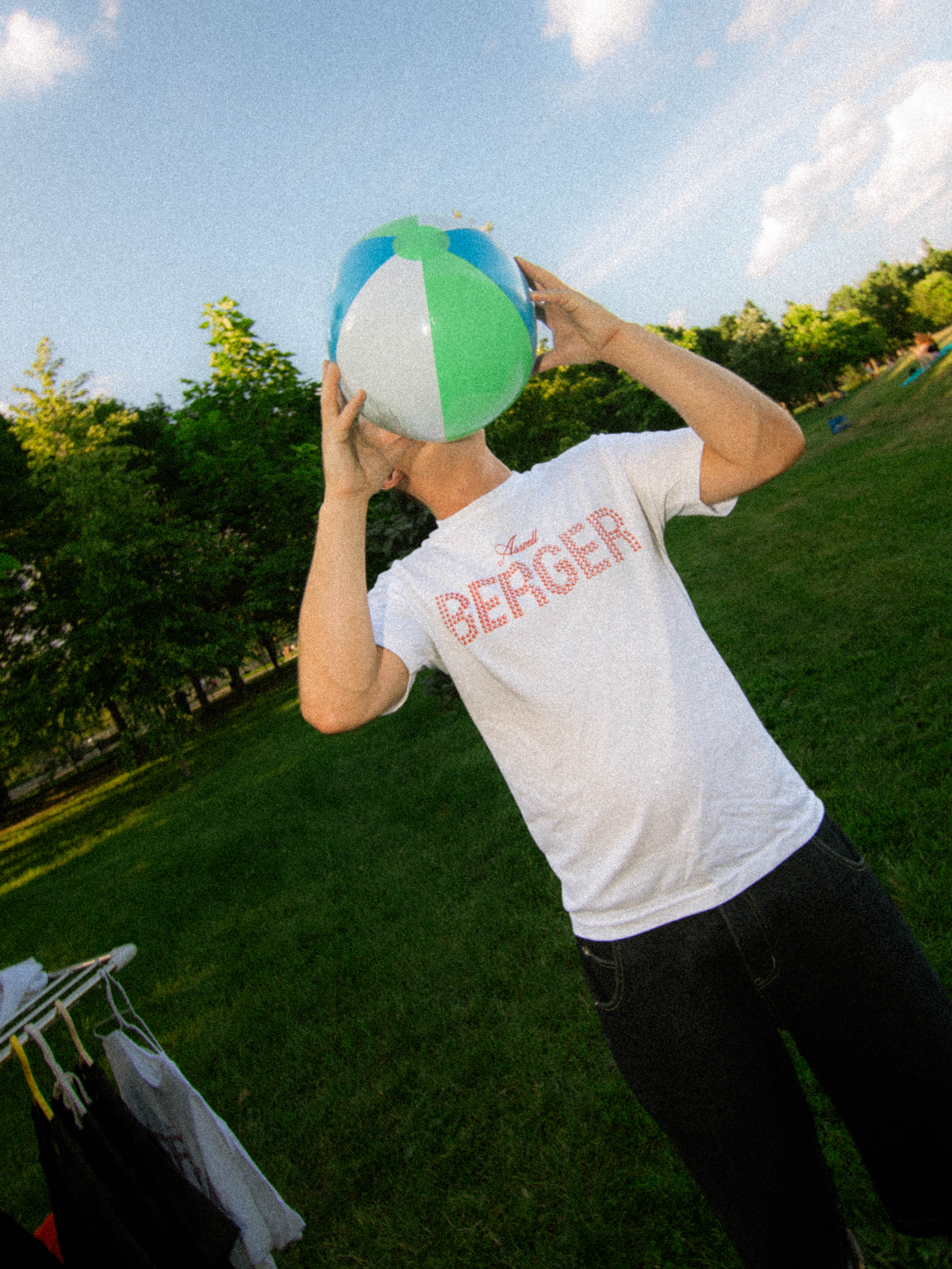 T-SHIRT ASWELL BERGER BLANC