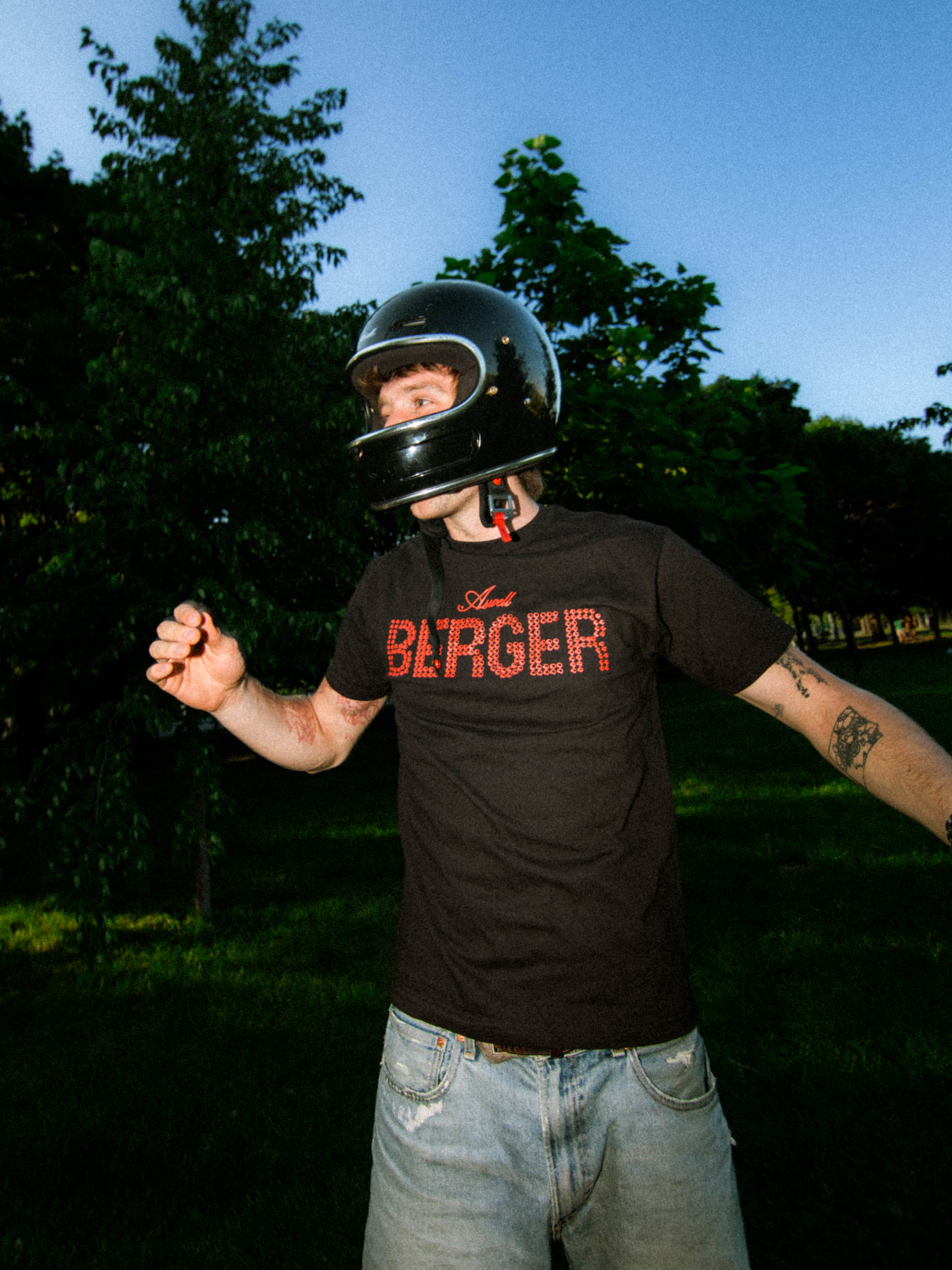 T-SHIRT ASWELL BERGER NOIR